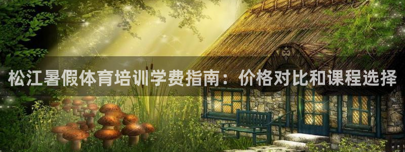 欧陆娱乐计划预测软件有哪些：松江暑假体育培训学费指南